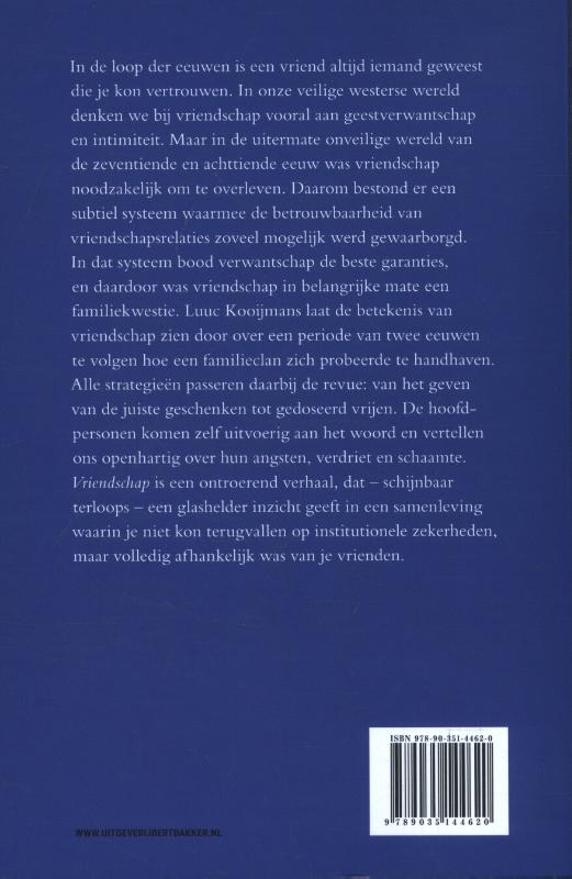 Vriendschap achterkant