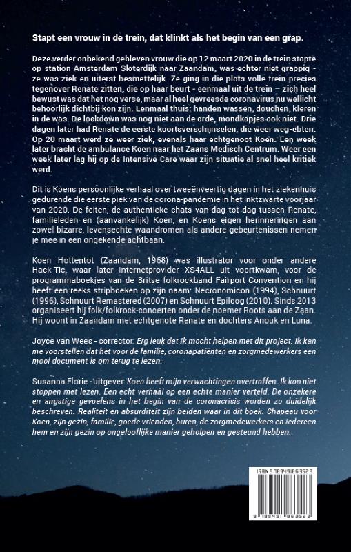 Stapt een vrouw in de trein achterkant