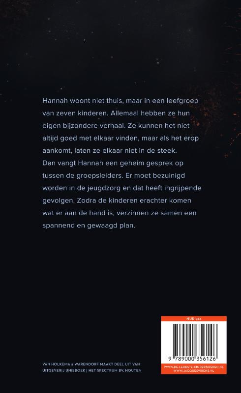 Niet thuis achterkant