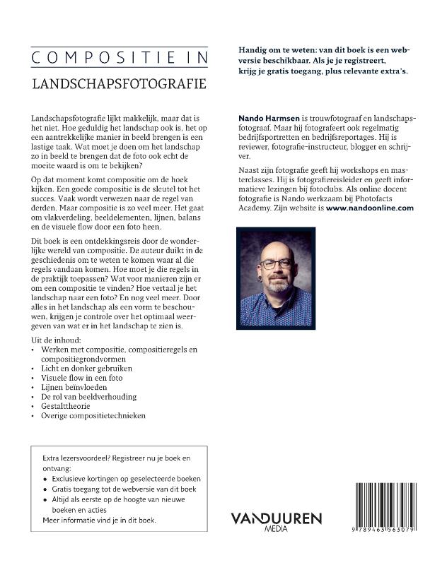 Compositie in landschapsfotografie achterkant