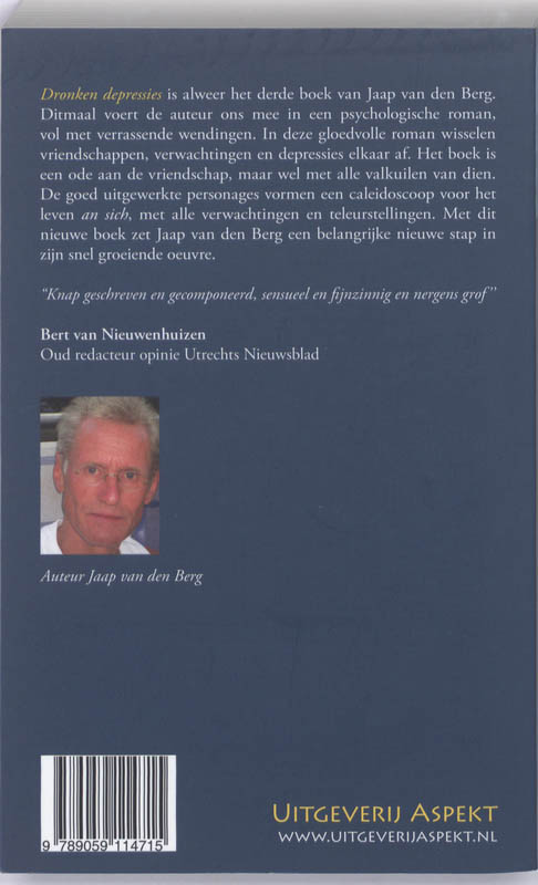 Dronken depressies achterkant