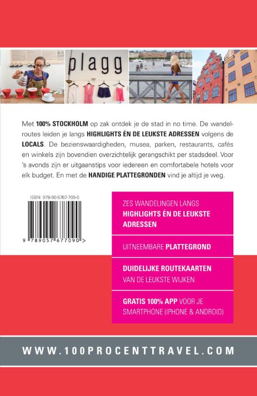 100% Stockholm / 100% stedengidsen achterkant