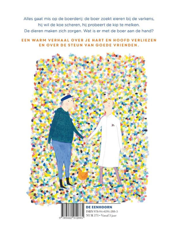 De boer en de dierenarts achterkant