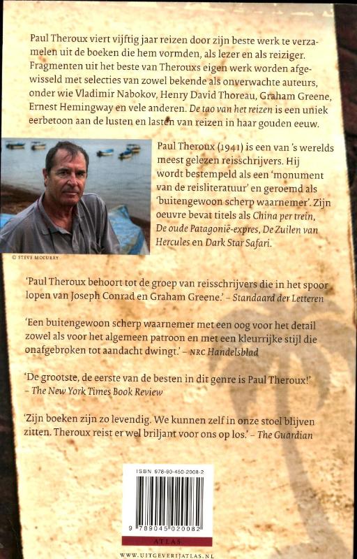 De tao van het reizen achterkant