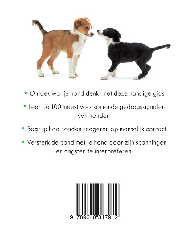 Honden lichaamstaalgids achterkant
