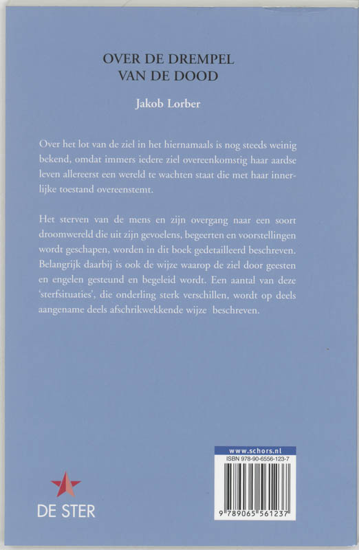 Over de drempel van de dood achterkant