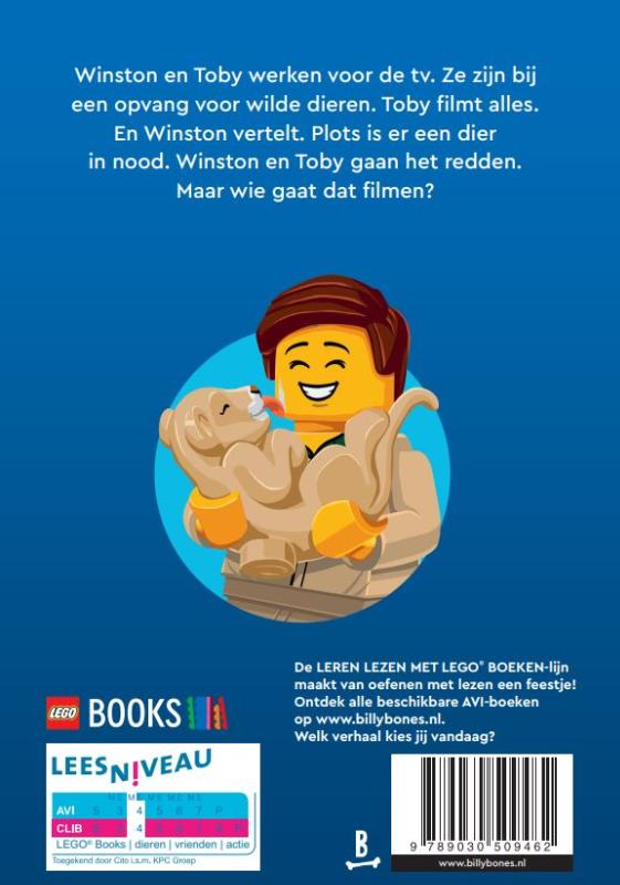 Dier in nood! / Lego City achterkant