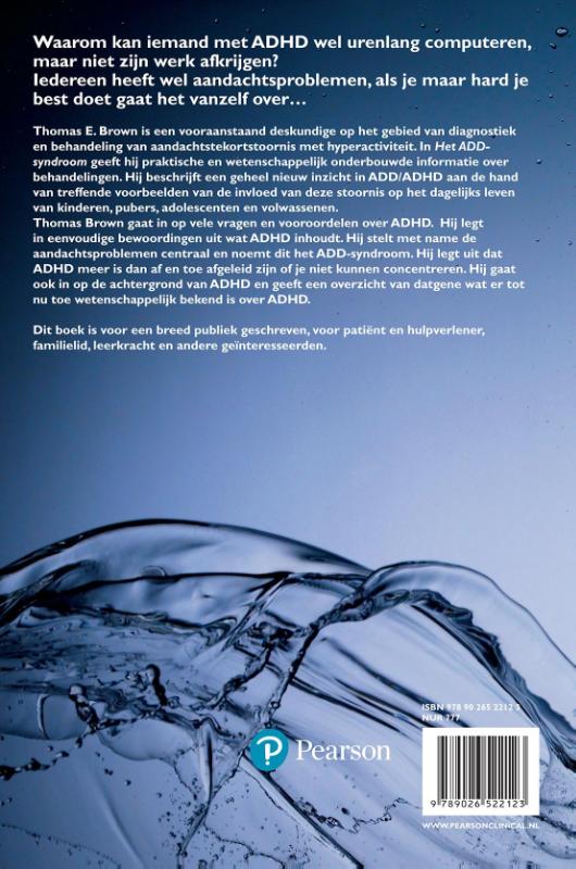 Het ADD-syndroom achterkant