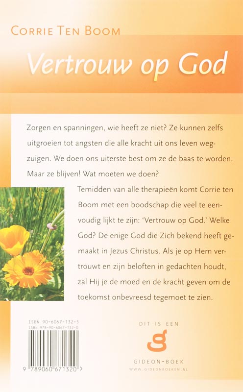 Vertrouw Op God achterkant