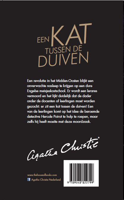 Een kat tussen de duiven / Poirot achterkant