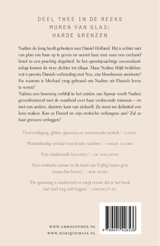 Harde grenzen / Muren van glas achterkant