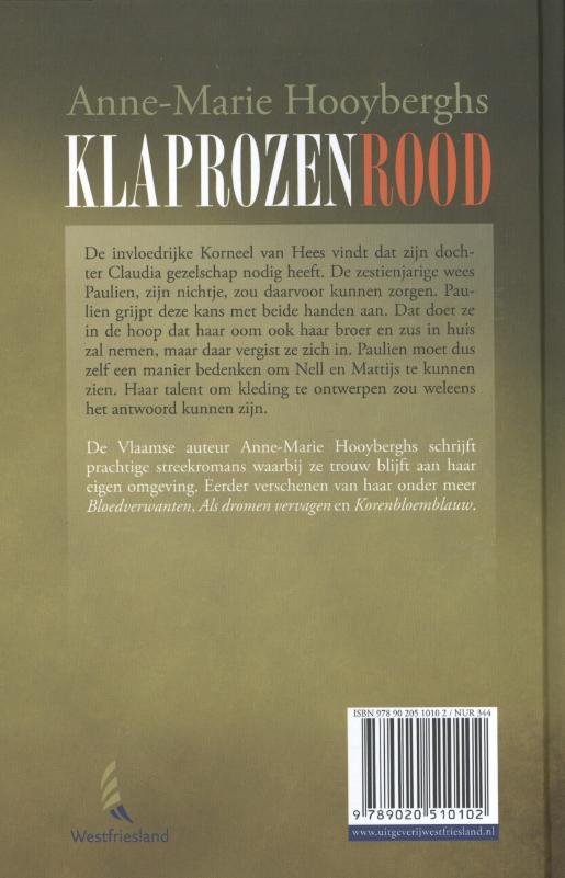 Klaprozenrood achterkant