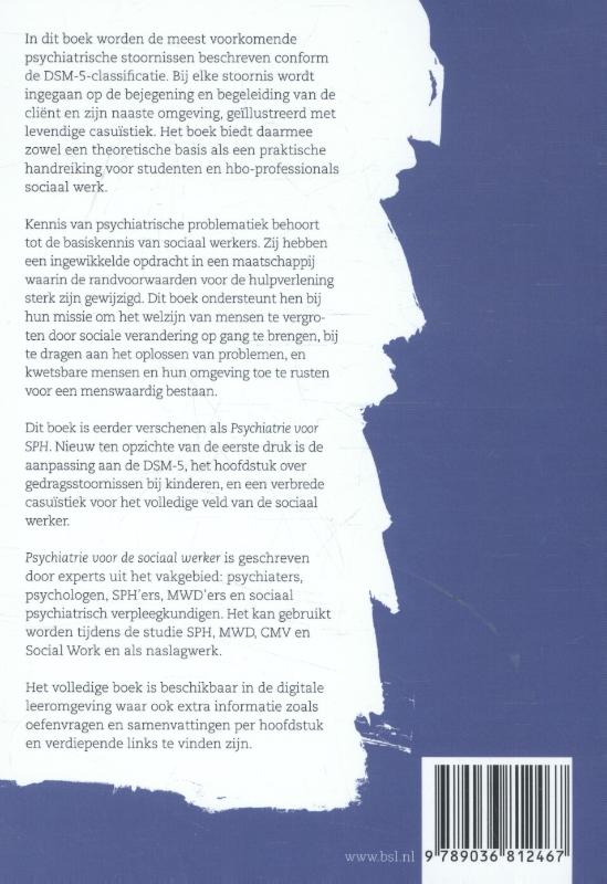 Psychiatrie voor de sociaal werker achterkant