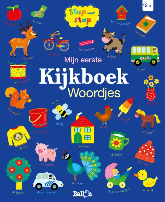 Mijn eerste kijkboek Woordjes / Stap voor stap / 0