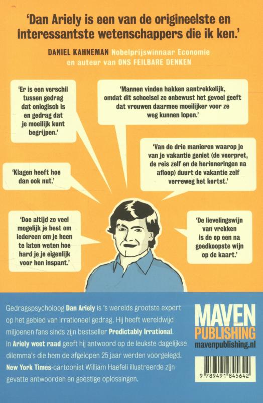 Ariely weet raad achterkant