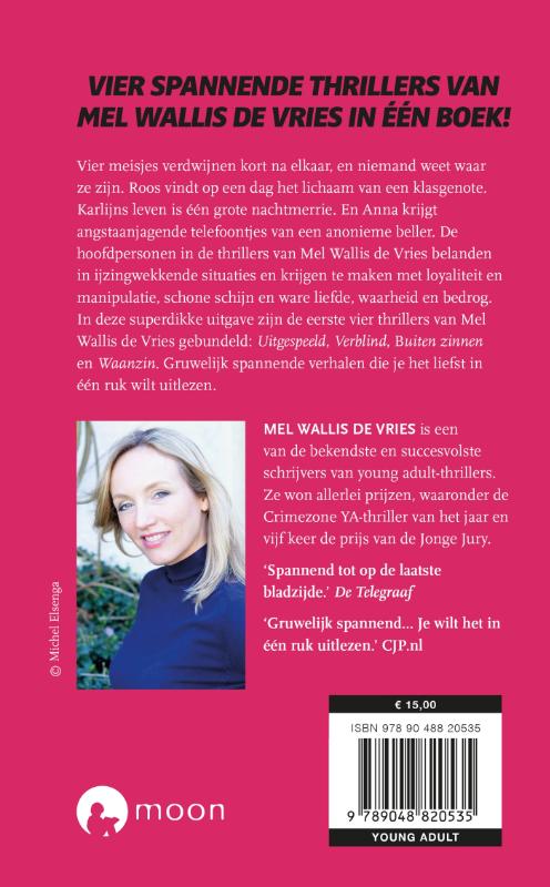 Uitgespeeld; Verblind; Buiten zinnen; Waanzin achterkant