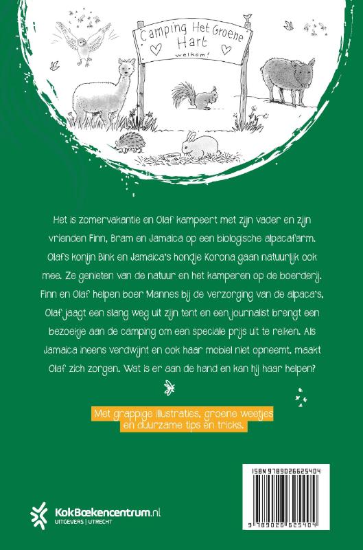 Olaf scoort groen / Olaf / 2 achterkant