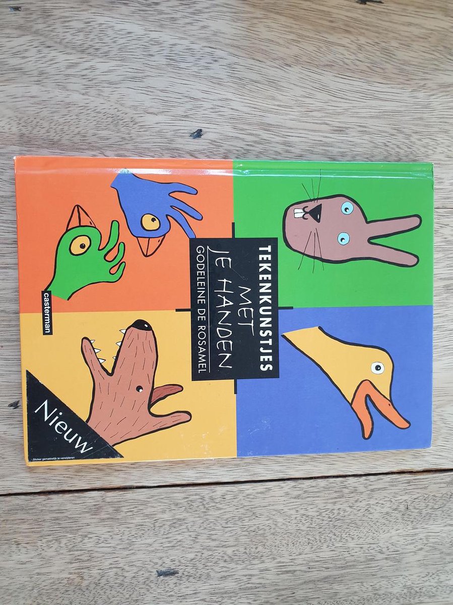 Tekenkunstjes met je handen / Tekenkunstjes