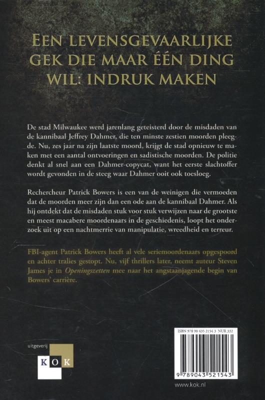 Openingszetten / Patrick Bowers achterkant