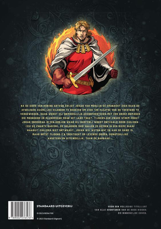 Tuan de Barbaar / De Rode Ridder / 277 achterkant