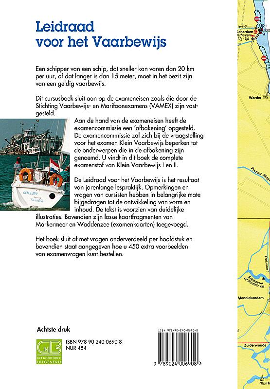 Leidraad voor het vaarbewijs achterkant