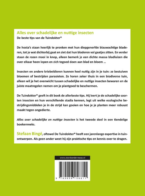 Tuindokter - Alles over schadelijke en nuttige insecten achterkant