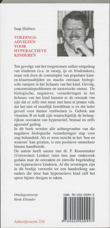 Voedingsadviezen voor hyperactieve kinderen / Ankertjes / 234 achterkant