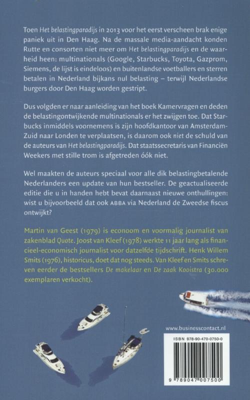 Het belastingparadijs achterkant
