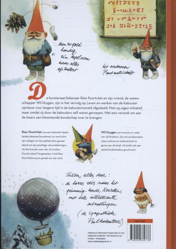 De oproep der kabouters achterkant