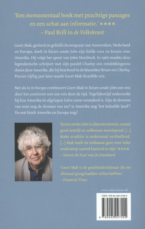 Reizen zonder John achterkant