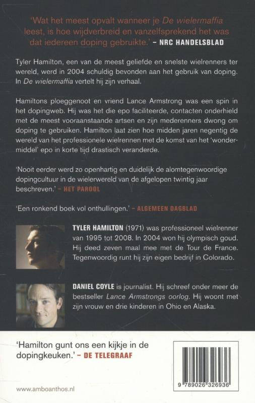 De wielermaffia achterkant