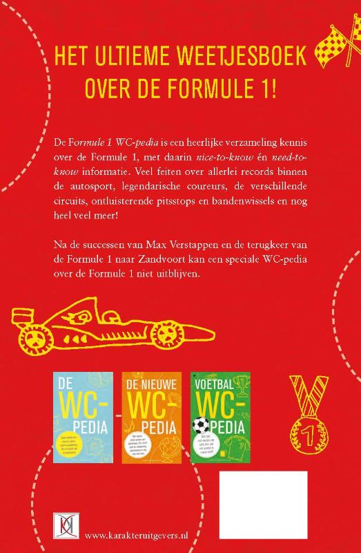 Formule 1 WC-pedia achterkant
