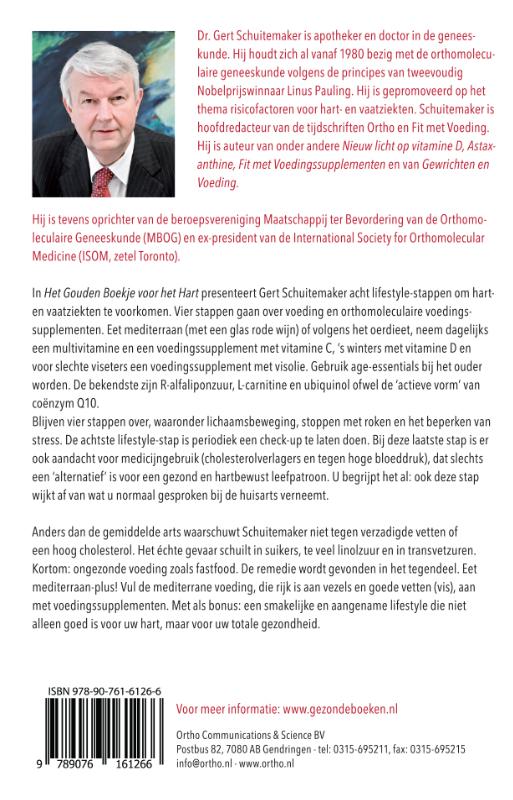 Het gouden boekje voor het hart / Ortho Dossier achterkant