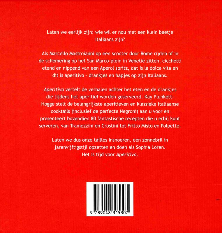 Aperitivo achterkant