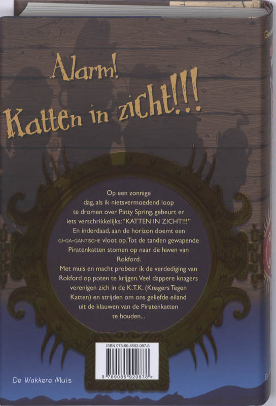 De grote invasie van Rokford achterkant