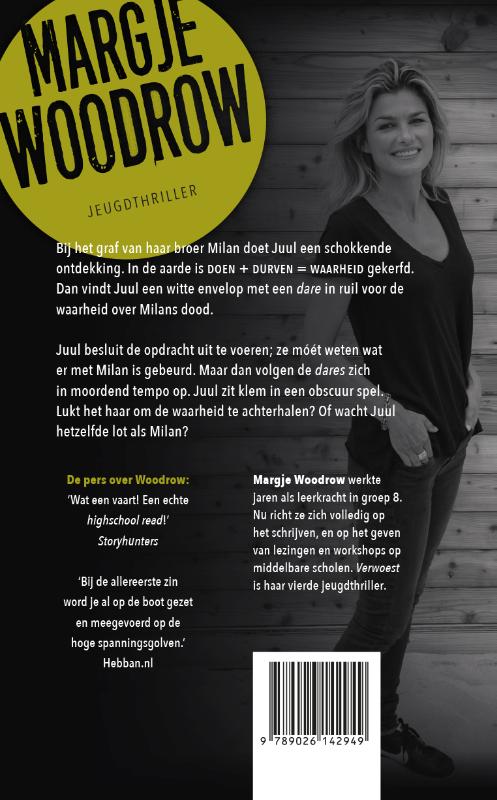 Verwoest / Politie niet betreden achterkant