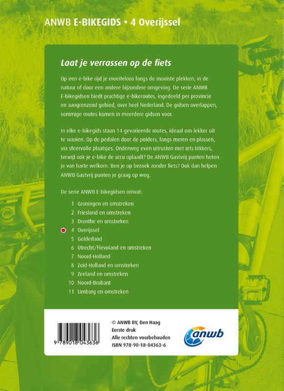 ANWB e-bikegids 4 - Overijssel achterkant