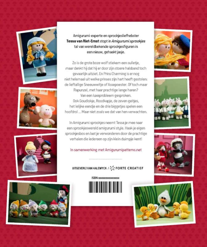 Amigurumi sprookjes achterkant