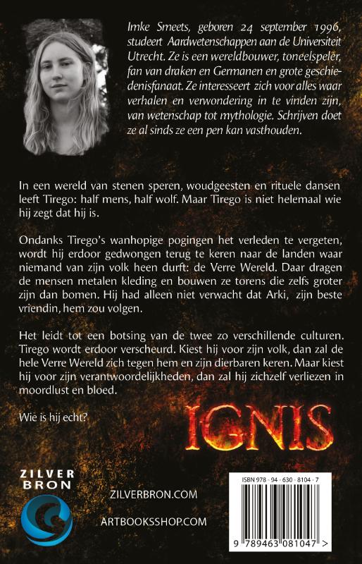 Als de maan breekt 1 -   Ignis achterkant