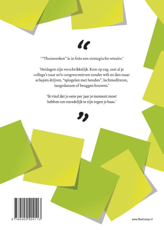 Survivalgids voor de kantoorjungle achterkant