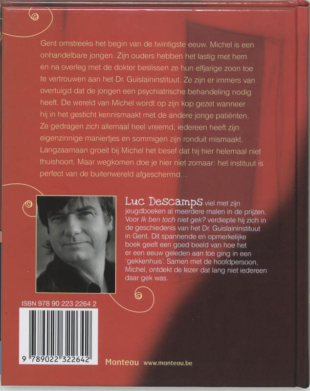 Ik Ben Toch Niet Gek ? achterkant