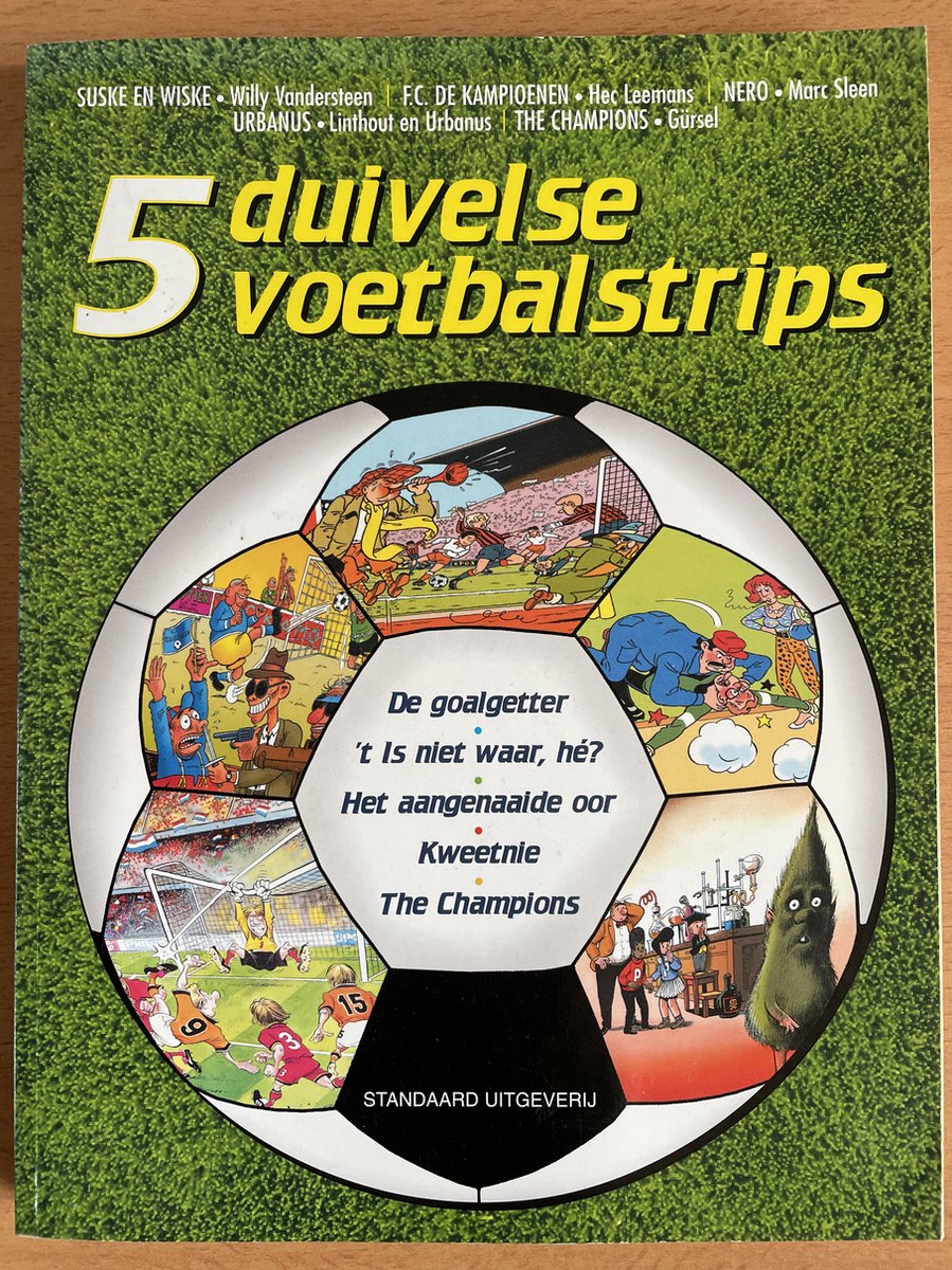 5 duivelse voetbalstrips