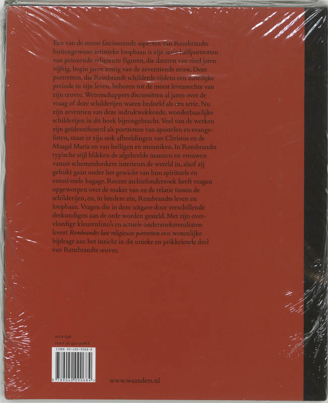 Rembrandts late religieuze portretten achterkant