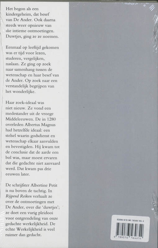 Rijpend reiken achterkant