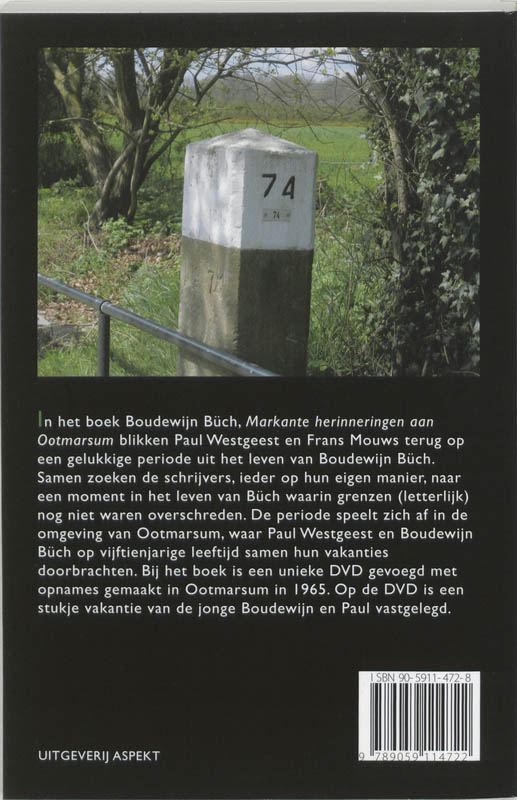 Boudewijn Buch + Dvd achterkant