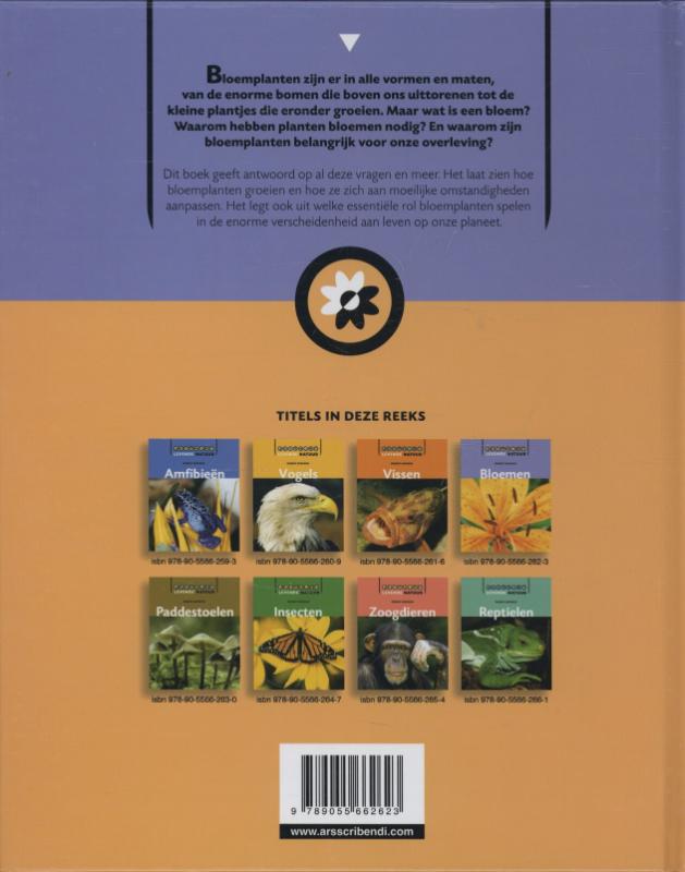 Bloemen / Levende natuur achterkant