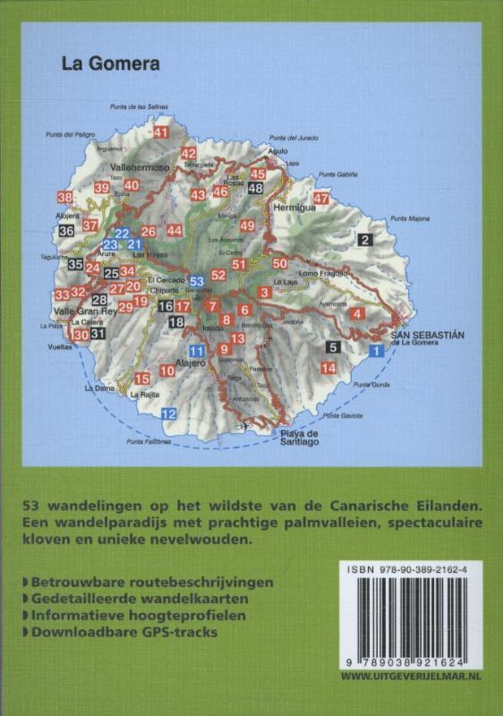 Rother Wandelgidsen - La Gomera achterkant