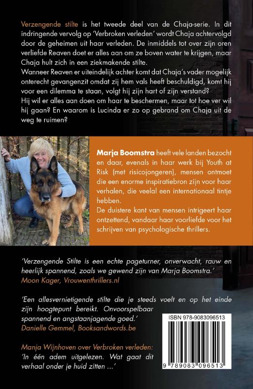 Verzengende stilte / Chaja / 2 achterkant