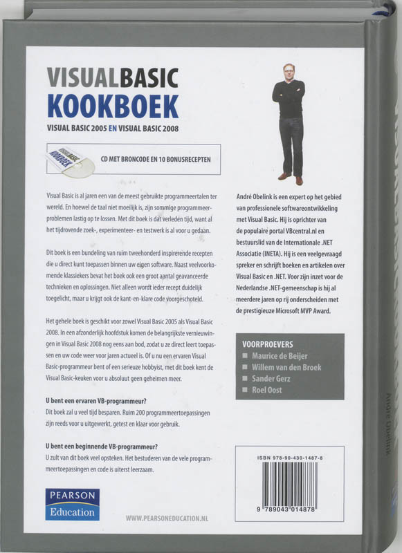 Visual Basic kookboek hb achterkant