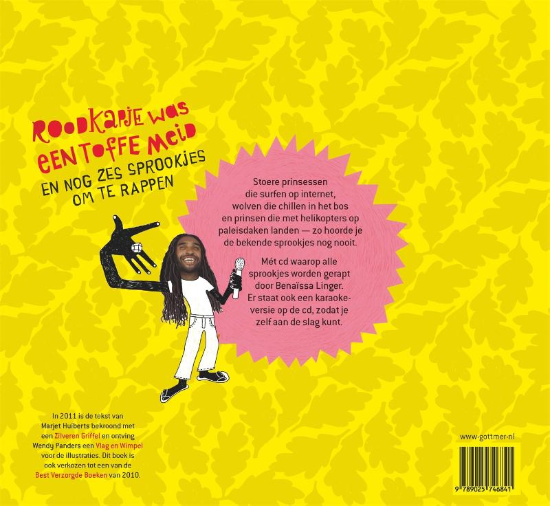 Roodkapje was een toffe meid achterkant